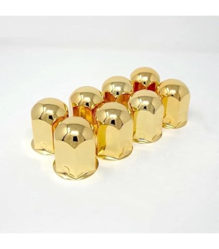 【ゴールドナットキャップ32ヶ入　トラック用】ISO33ｍｍ×高さ60ｍｍ ゴールドナットキャップ32ヶ入 トラック用】ISO33mm×高さ